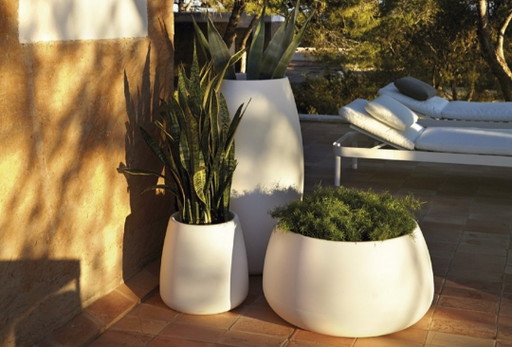 Gandia blasco Sahara 3 plant pot – tuinaccessoires, Plastic