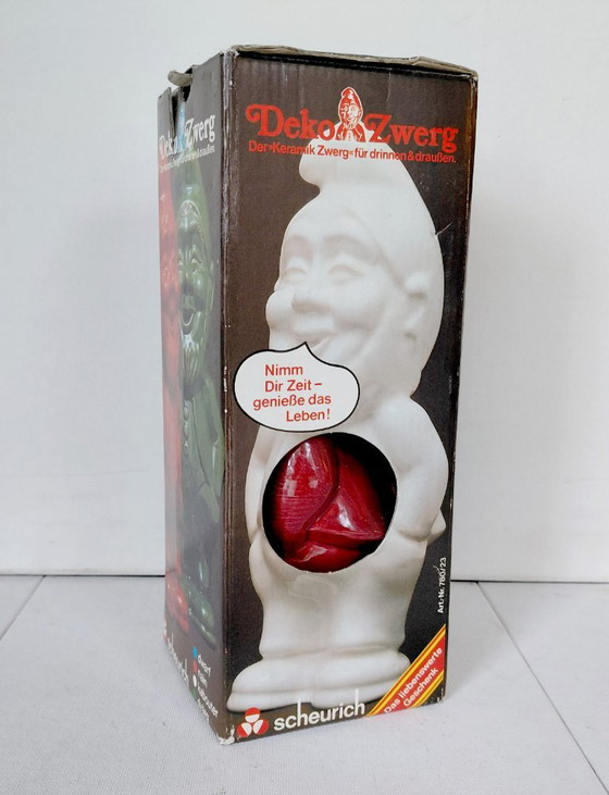 Scheurich Deko Zwerg 780-23 Red, In Box | 70s Pop Art € 49.00 – Scheurich W-Germany, Decorative Objects (photo 11 of 18)