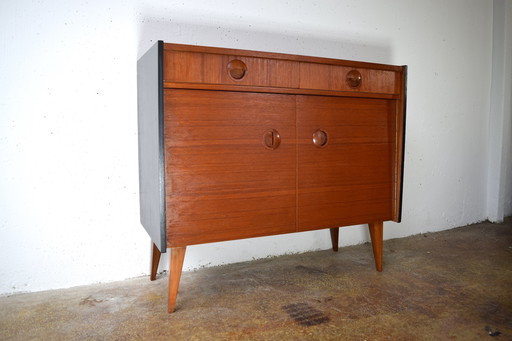 1960s Teak Sideboard Dresser Vintage chest of drawers