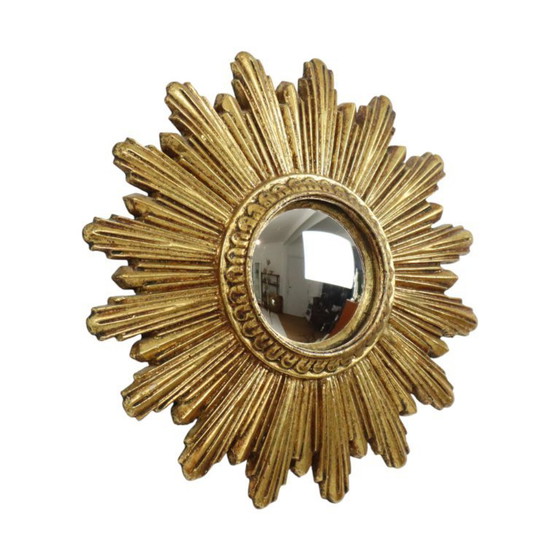 Image 1 of Petit miroir solaire effet soleil 24 cm