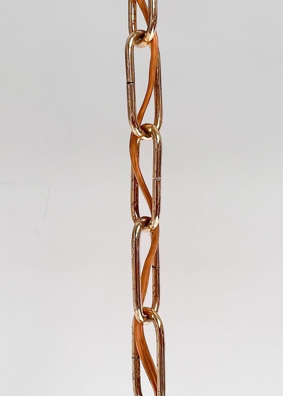 Image 1 of Italienischer Cascata-Kronleuchter mit Murano-Anhängern, 1970er Jahre