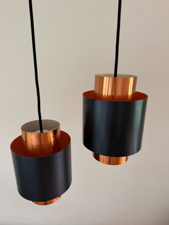 Set vintage di rare lampade a sospensione Fog & Morup Tunika - Jo Hammerborg - Lampada design danese (photo 7 of 11)