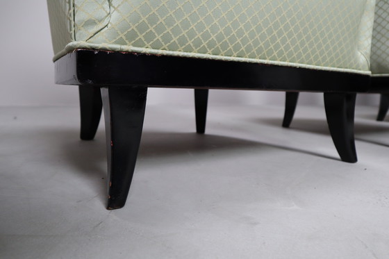 Image 1 of Satz von vier Art-Déco-Sesseln, 1930-1950