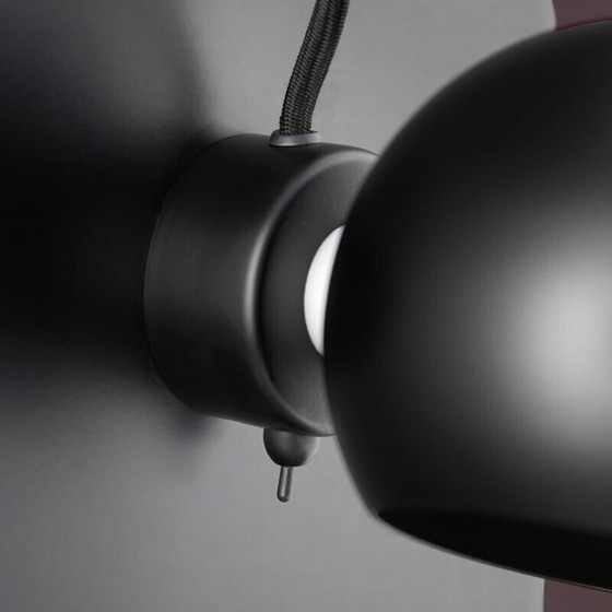 Image 1 of 2x Frandsen Ball Wall Lamp USB – Matt Black