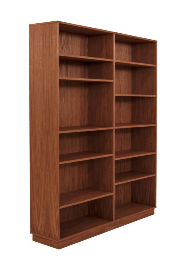 Image 1 of Libreria alta in rovere tinto teak - R07