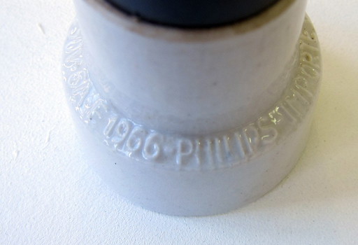 Louis Kalff – Philips gelber, roter, schwarzer Vintage-Anhänger