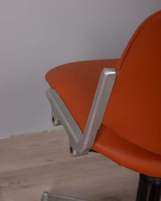 Image 1 of VINTAGE 1960S DESK CHAIR MODEL DSC 106 DESIGNED BY GIANCARLO PIRETTI FOR ANONIMA CASTELLI