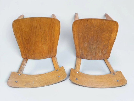Sedie da bistrò Luterma 1950 – Sedie da pranzo, Wood, Metal (photo 7 of 8)