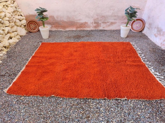 Image 1 of Tapis marocain en laine naturelle 300cmx200cm