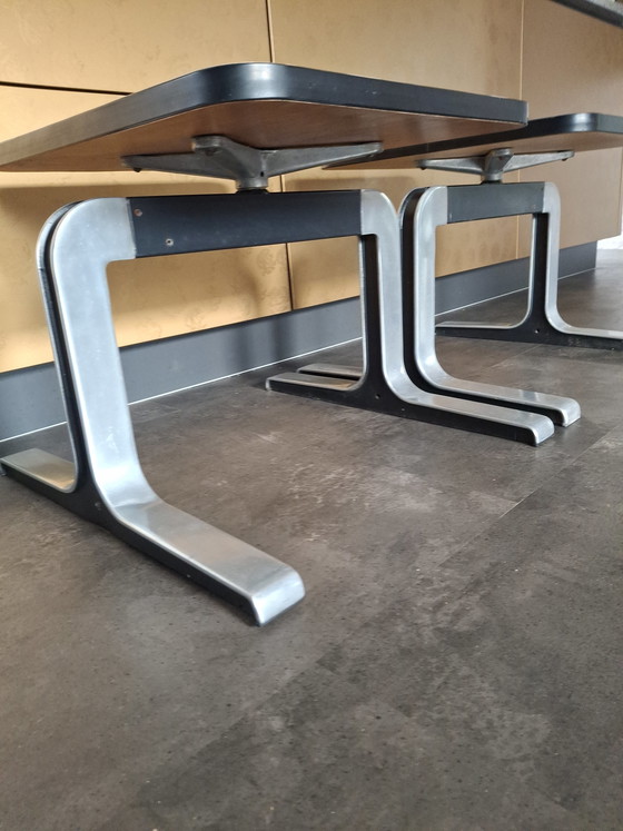 Image 1 of Par (2 unidades) de mesas auxiliares Knoll International - Don Albinson