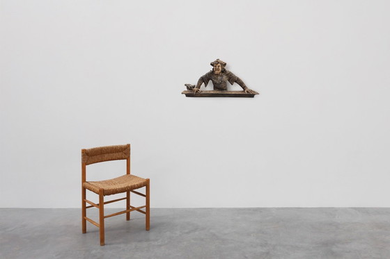 Image 1 of Rara statua o scultura antica in gesso di un giullare o di un burlone, Francia ca. 1880