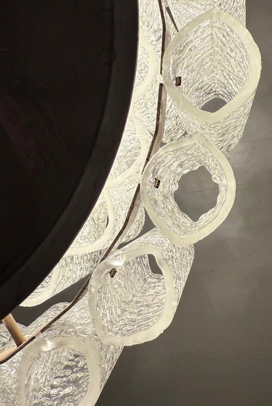 Image 1 of Mid - Century ceiling lamp/chandelier by Doria Leuchten, Germany, 1970s