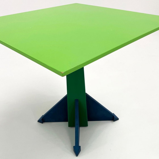 Mesa de comedor verde modelo 4310 de Anna Castelli para Kartell, década de 1980. – Mesas de comedor, Plastic (photo 6 of 11)