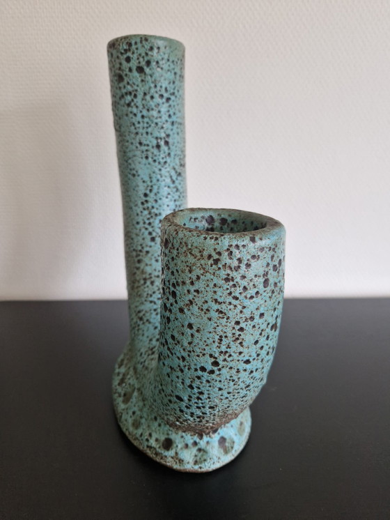 Image 1 of Vaso in accolay smaltato