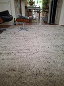 Tapis en laine à poils longs