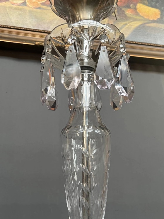Lampadario veneziano decorato con cristallo trasparente e rari cristalli colorati. – Crystal, Glass, Vintage (photo 5 of 10)