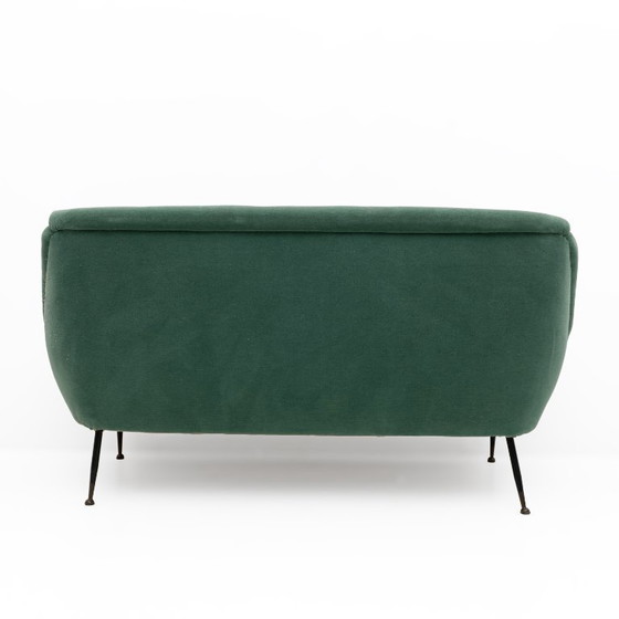 Image 1 of Gigi Radice Mid-Century Modern Italian Sofa for Minotti, 1950s