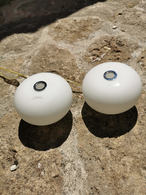 Duo de lampes à poser Panzeri Vintage 