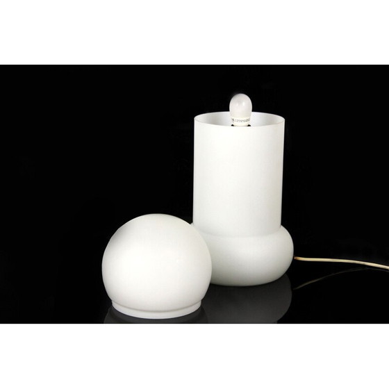 Image 1 of Lampada vintage in vetro per Lighting Glass Valašské Meziříčí, Cecoslovacchia 1970