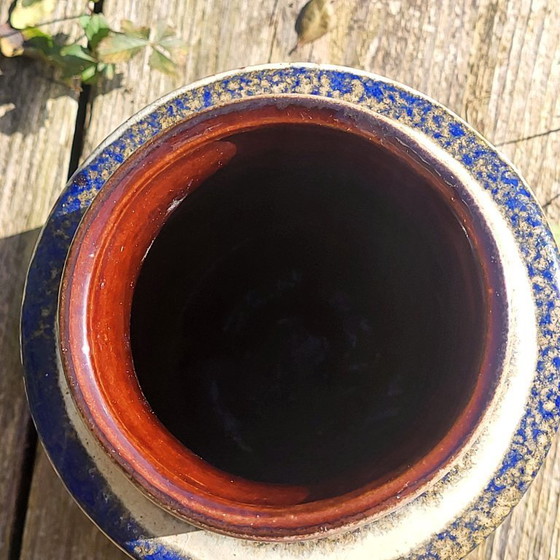 Image 1 of Mid century vase, Pagoda bye Scheurich keramik, 1960, 70, vintage, west germany 