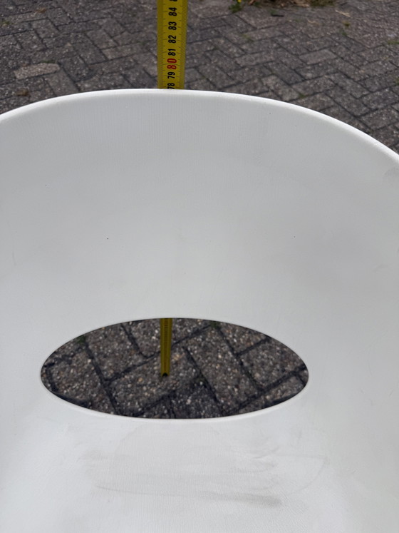4x Orbit Large Stoelen Sintesi – Eetkamerstoelen, Plastic, Aluminium (photo 8 of 13)