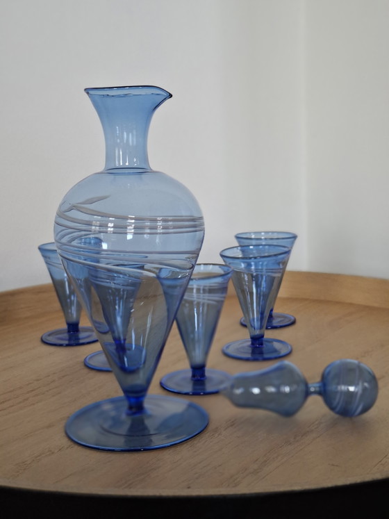 Image 1 of Unieke Art Deco Bimini Likeurset – Fritz Lampl – Zeer goed – Vederlicht
