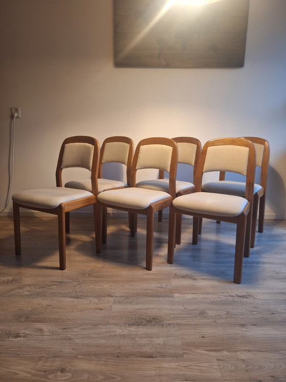 Image 1 of 6 sedie vintage Dyrlund