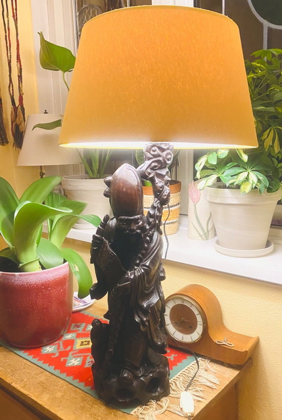 Image 1 of Grote Chinese Tafellamp 