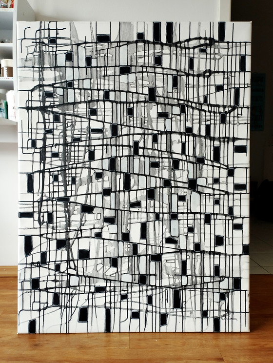 Image 1 of Natia Antadze Abstract Composition XXL