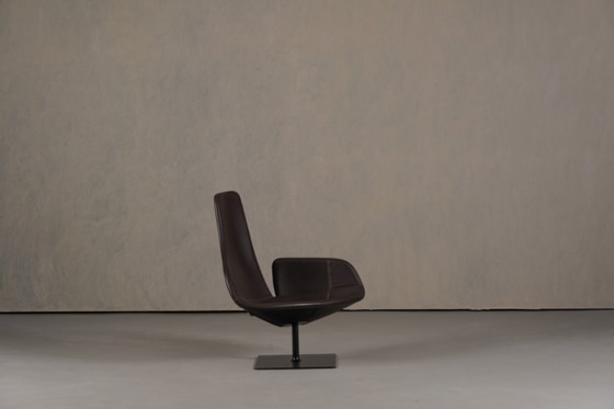 Image 1 of Fjord Lounge Chair und Pouf von Patricia Urquiola für Moroso, Italien, 2000er Jahre