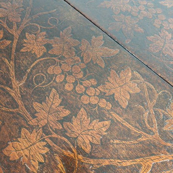 Image 1 of Black Forest Center Table by Matthijs Horrix for Horrix The Hague, 1890s