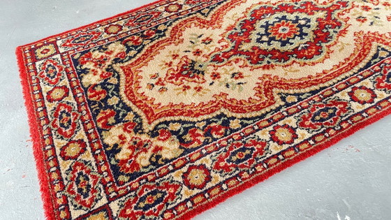 Image 1 of Tappeto vintage in pura lana Teppich Siegel