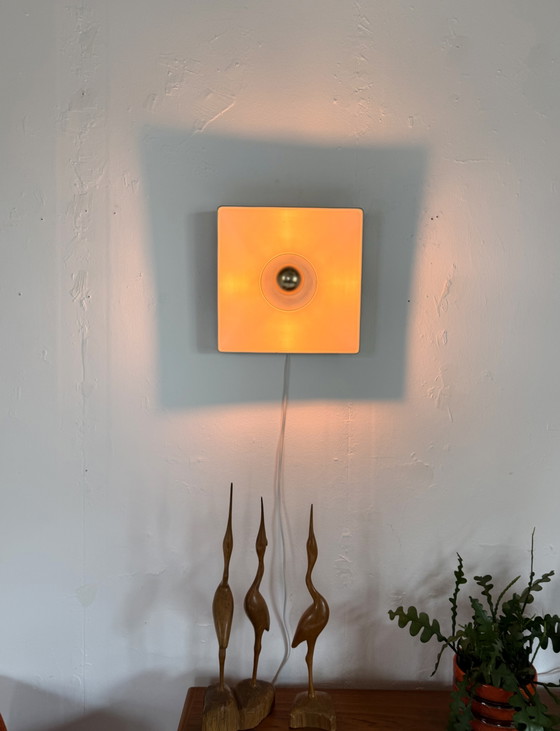 Vintage Space Age Wall Lamp, Sölken Leuchten '70 – Wall lights, Plastic, Metal (photo 7 of 12)