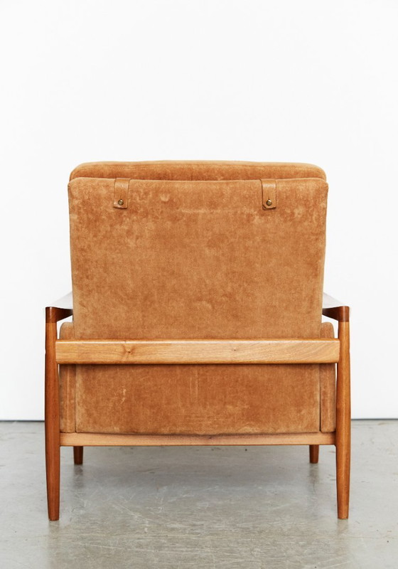 Image 1 of Ib Kofod Larsen "Djursholm" stoel voor Olof Perssons Fåtöljindustri (OPE)