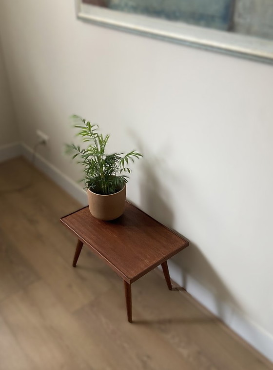 Image 1 of Midcentury plant table, mahogany, 1960s