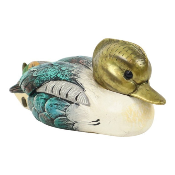 Image 1 of Vintage Duck Statue Malevolti Italy