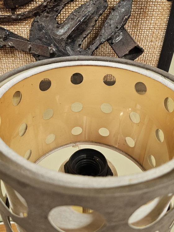 Image 1 of Vintage Tafellamp Bureaulamp Lamp Rondingen Rond