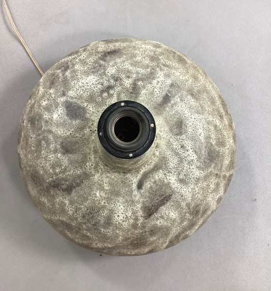 Mid Century Speckled Ceramic Table Lamp (photo 9 of 11)