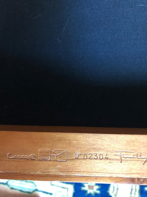 6 Original Cassina 614 Coonley Stühle – Frank Lloyd Wright – Markenqualität