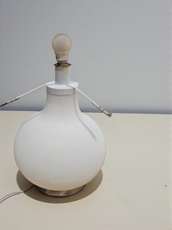 Image 1 of Max Ingrand Designer Lampada da terra in vetro Lampada da tavolo Fontana Arte 1853