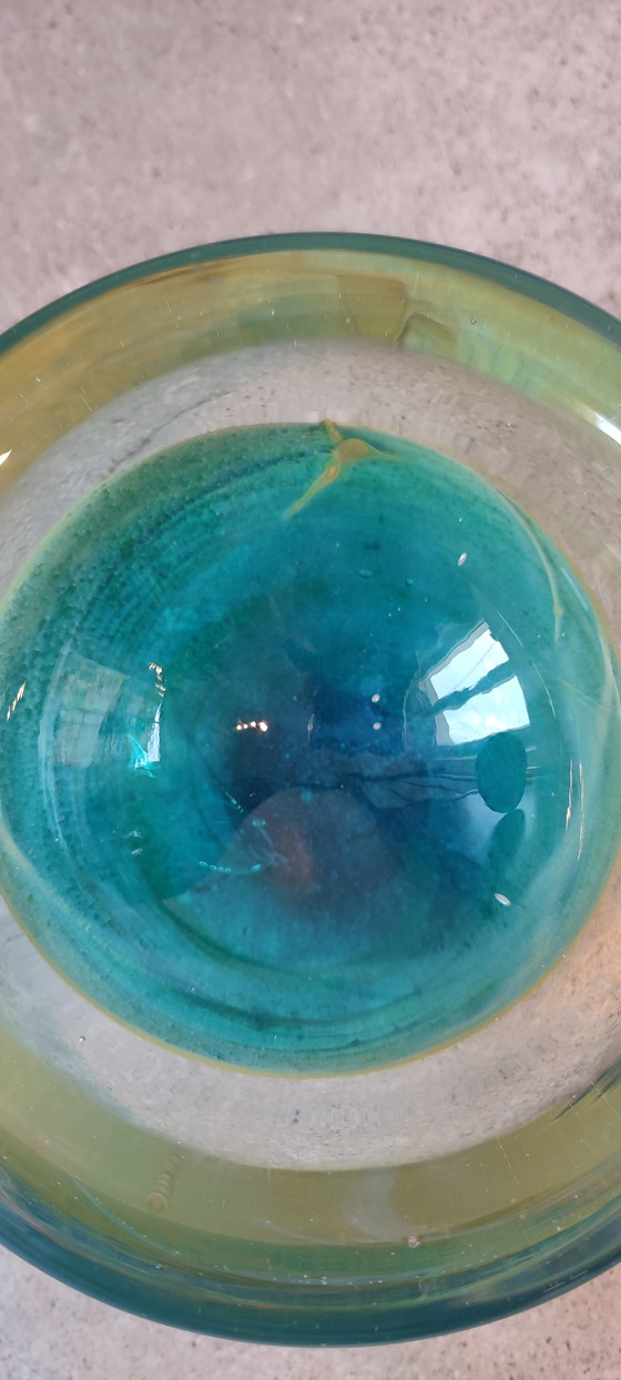 Image 1 of Mdina Glass Bowl, Maltese Art Craft.