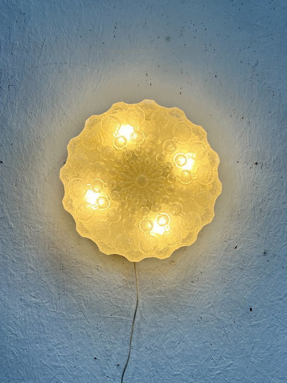 Image 1 of Lampada da soffitto/parete XL vintage/di metà secolo, anni '70