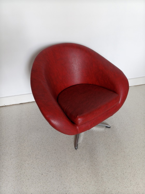 Image 1 of Space Age Rondo swivel chair Fokke Jansson