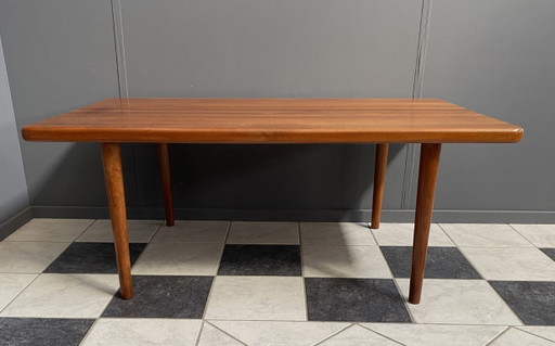 Table basse rectangulaire en teck de Glostrup, Danemark