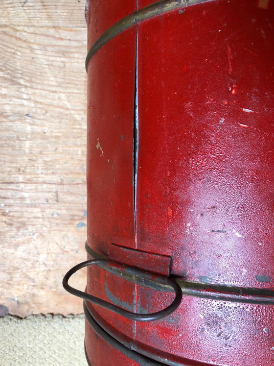 2 Grandes boîtes à café et à thé anciennes d'une épicerie – Objets déco, Metal (photo 4 of 6)