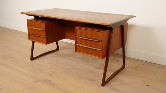 Image 1 of Scrivania vintage | Design danese | Teak | Svend Aage Madsen