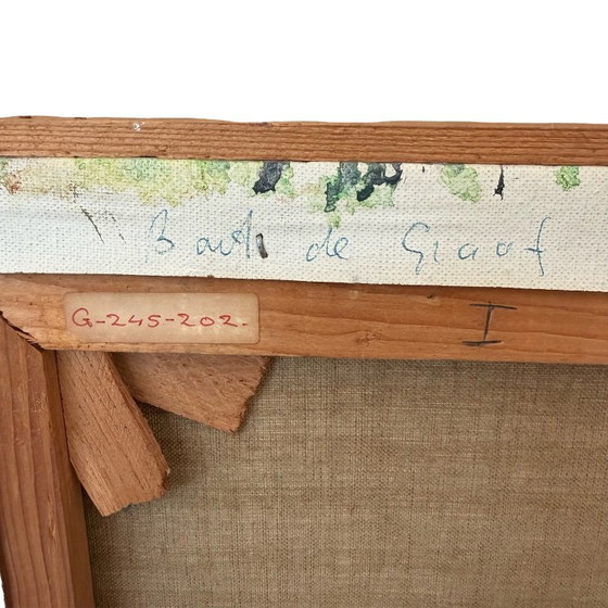 Bart de Graaf, Wassenaar - dipinto ritratto cubista astratto anni '70 – Dipinti e disegni, Altro (photo 17 of 17)