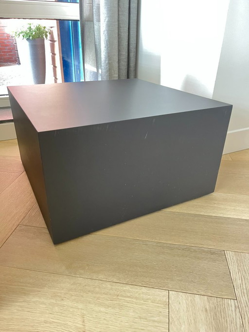 Metaform salontafel QBK – keramiek – 60×60×33 cm – op wielen