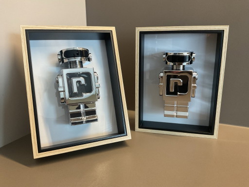 2 Rabanne Phantom Robot Flacons 3D ART