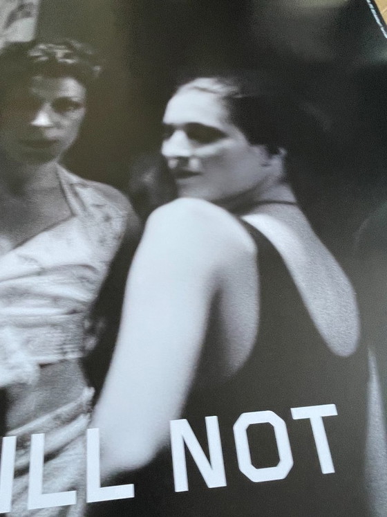Image 1 of Nan Goldin, manifesto della mostra "Questa non finirà bene", copyright Nan Goldin, stampato in Svezia